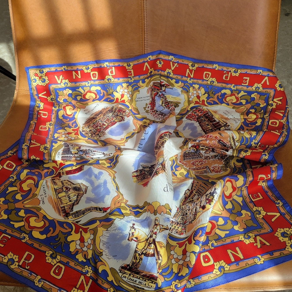 Italian Souvenir Scarf from Italy 🇮🇹